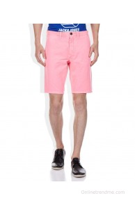 Jack & Jones Pink Solids Shorts